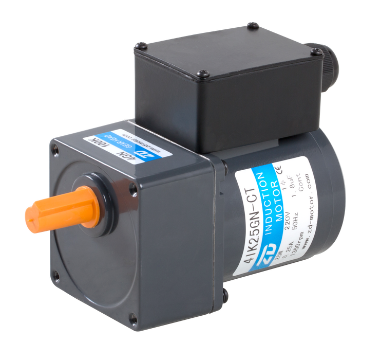 AC Getriebemotor 60mm, 6W, Induktionsmotor mit Getriebe und Klemmenkasten