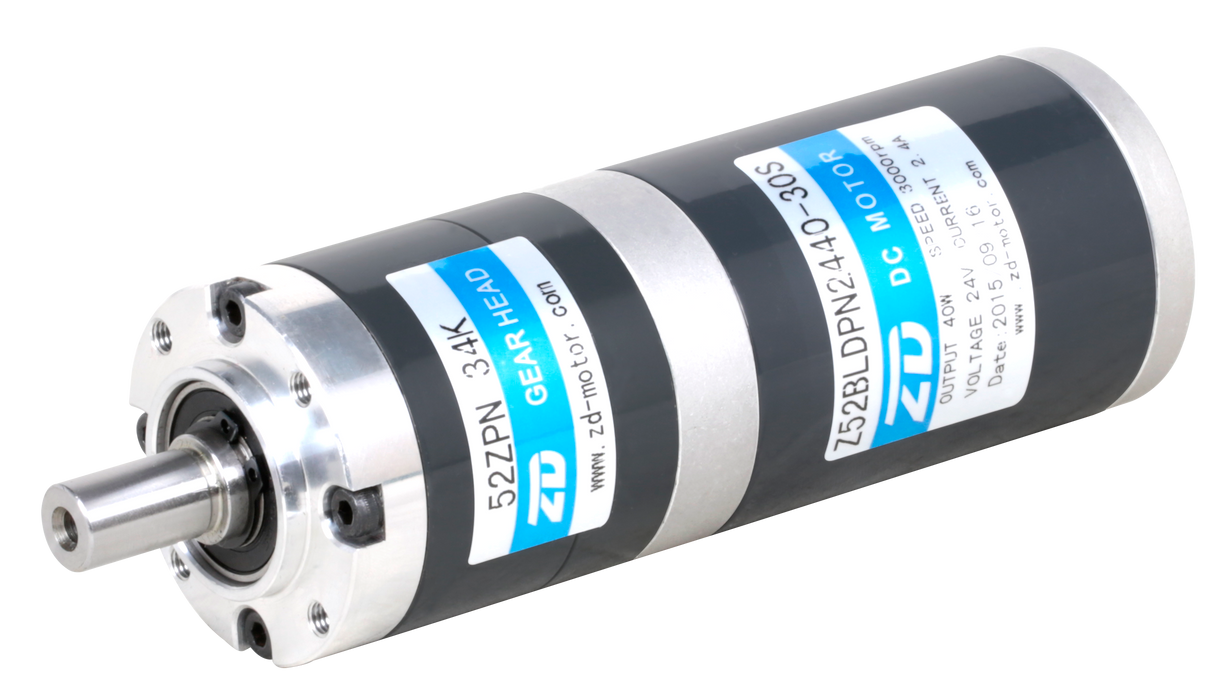 BLDC planetary gearmotor 60W, BLDC motor with planetary gearbox