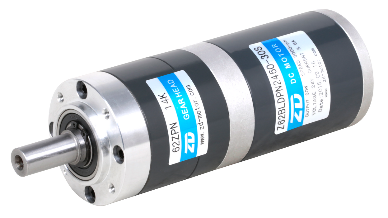BLDC planetary gearmotor 90W, BLDC motor with planetary gearbox