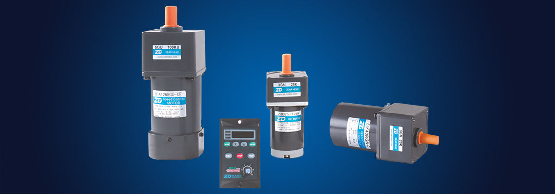 AC/DC gear motors – compact & powerful — ZD Motor