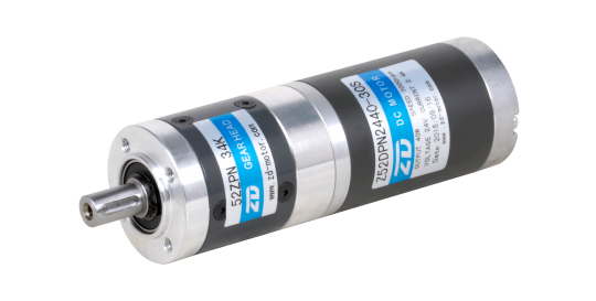 DC brush planetary gearmotor 40W, DC motor with planetary gearbox 