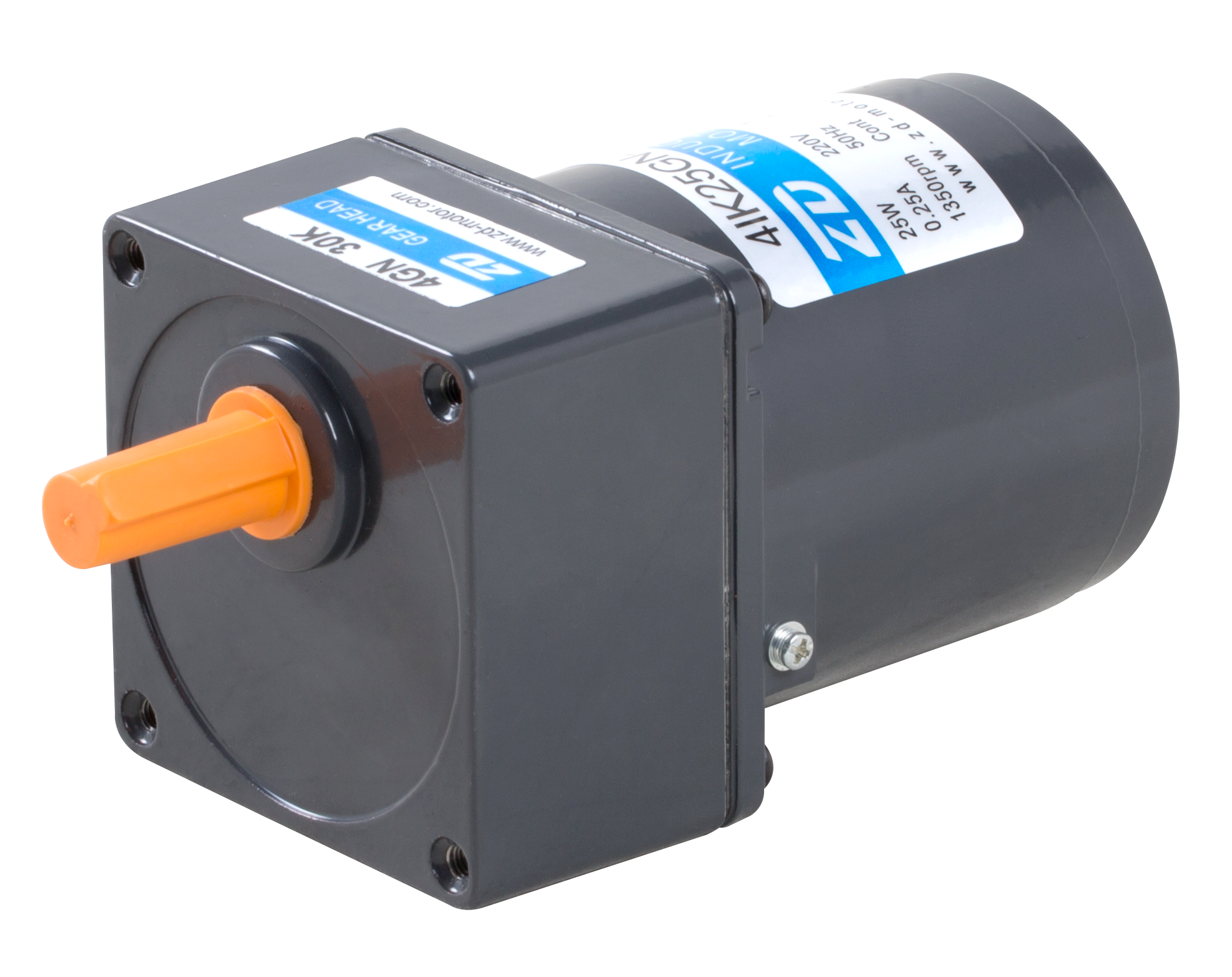 ZD Motor  AC Getriebemotor 80mm, 25W, Induktionsmotor mit